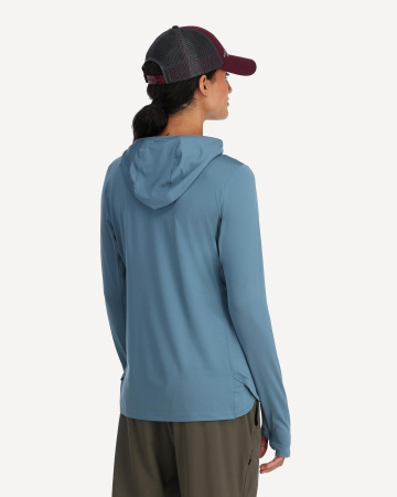 ТермоХуди Simms Women's Bugstopper SolarFlex Hoody (Женский; L; Neptune)
